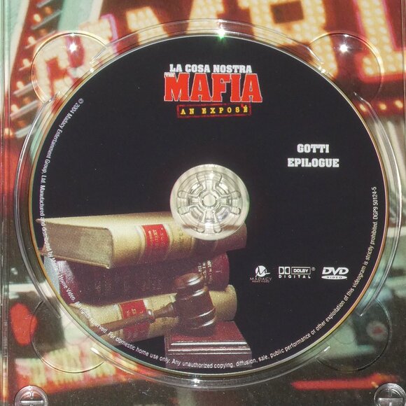 La Cosa Nostra Mafia: An Expose 5 DVD Box Set Complete Metal Case Collectible - Picture 10 of 16